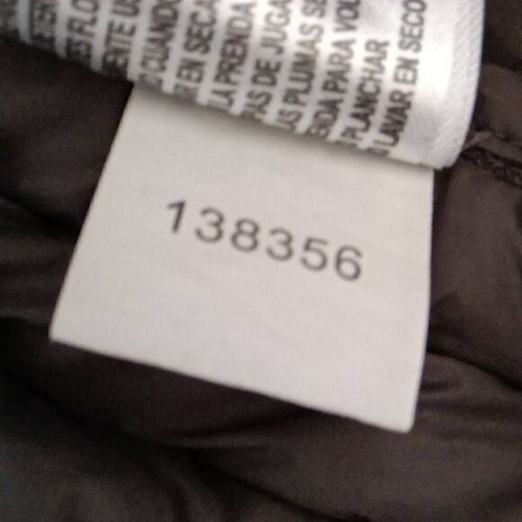 Michael Kors Women's Packable Down Fill Hoodie Puffer Jacket Brown Medium - Picture 9 of 9